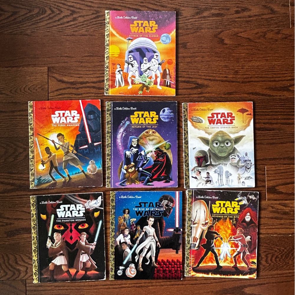 Seven Star Wars Little Golden Books (2015 - 2020)